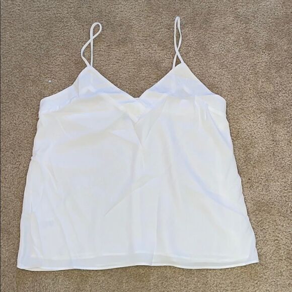 COPY - white tank top blouse - Picture 1 of 3